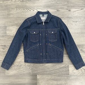 J Crew, Wallace & Barnes, Denim Jacket In Japanese Denim, New, US Size M